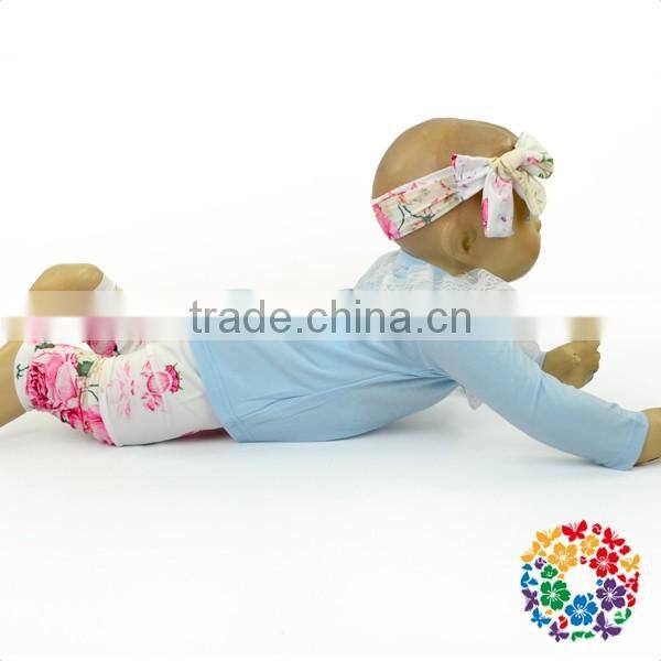 Fashion Baby Clothing Sets 3 Pcs Newborn Wears Clothes With Match Knot Headband Wholesale Baby Wear Outfits Children Clothing