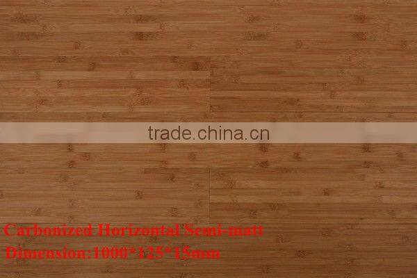 Environmental Chinese Factory Supplied Horizontal Matt Bamboo Hardwood Flooring