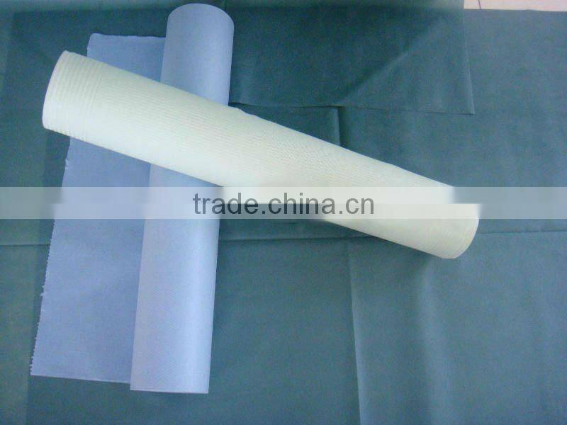China supply nonwoven fabric hospital used bedsheets