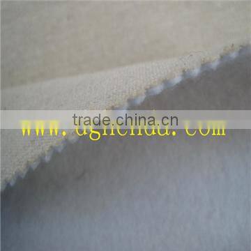 cotton canvas fabric laminate PET needle punch non woven fabric for shoes