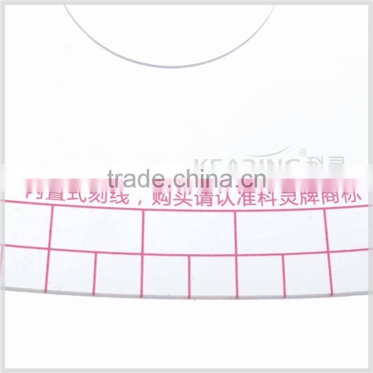 Plastic non toxic sandwich printing ruler #6460 in Kearing Brand