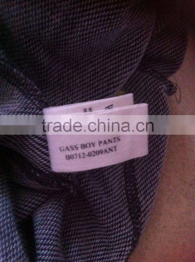 High quality garments kids long pants stock lots