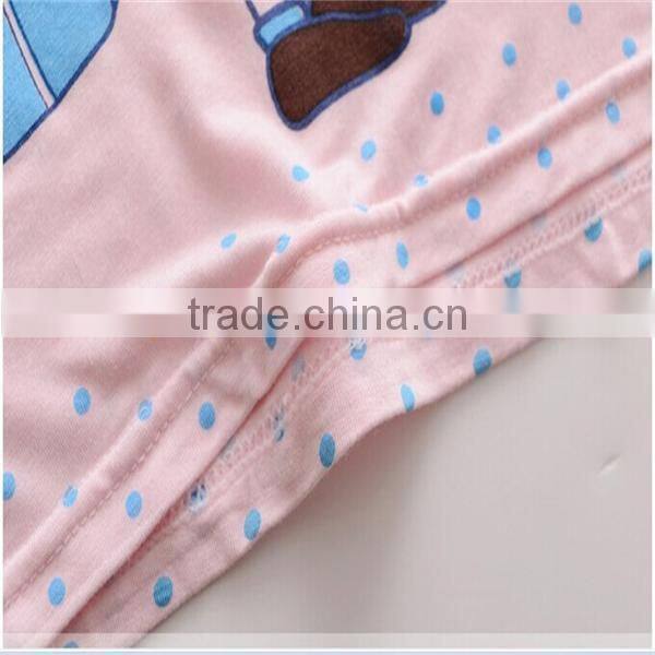 Hot sale Summer girl 's cotton dress sleeping wear clothing