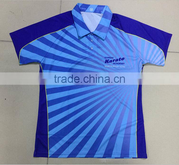 100%polyester customized polo shirts with OEM brands/logos