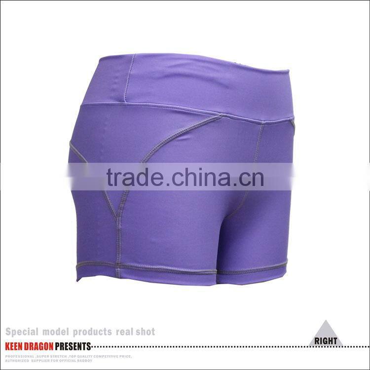 High Quality Womens Fitness Wear Muliti color Ladies Yoga Shorts Wholesale