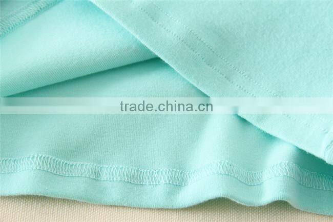 2015 fashion children's tee girls shirt plain newest design shirts for child of 110-140cm