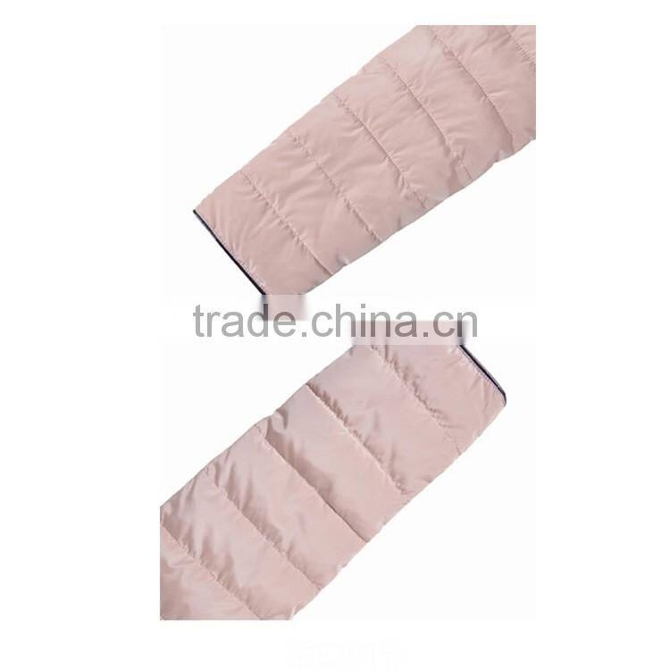 Newest Design Women Leisure Wearing Winter Hoody Padding Long Jacket