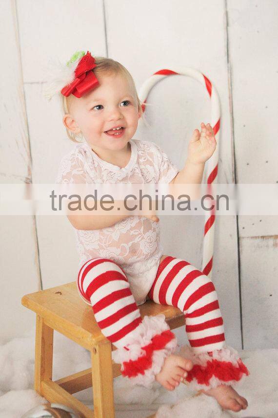 2015 Fashion Newborn Baby Girls Satin Lace Leg Warmers