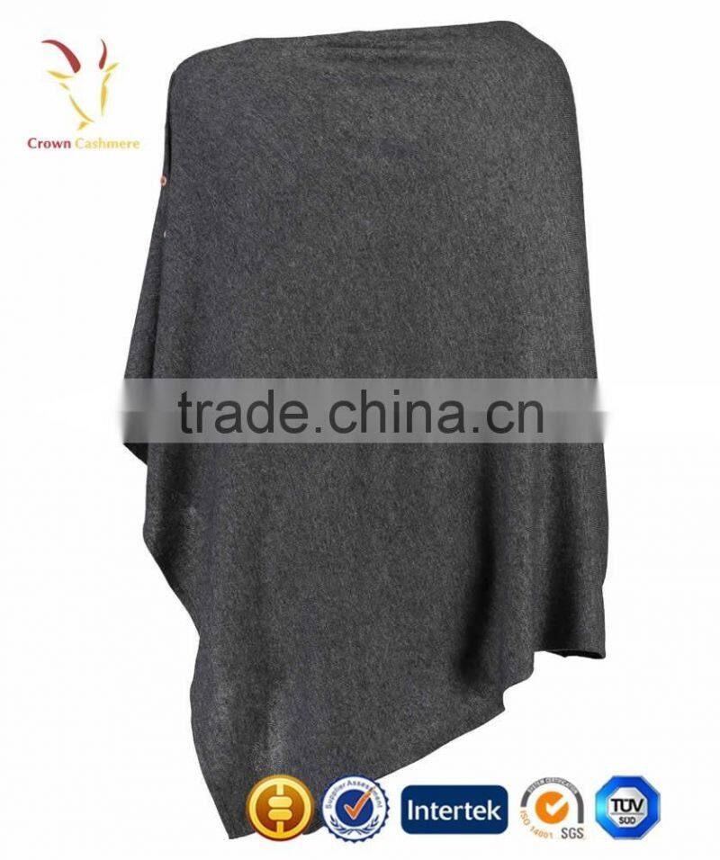 Colors Bottom design Womens Knitted Wool Capes and Ponchos