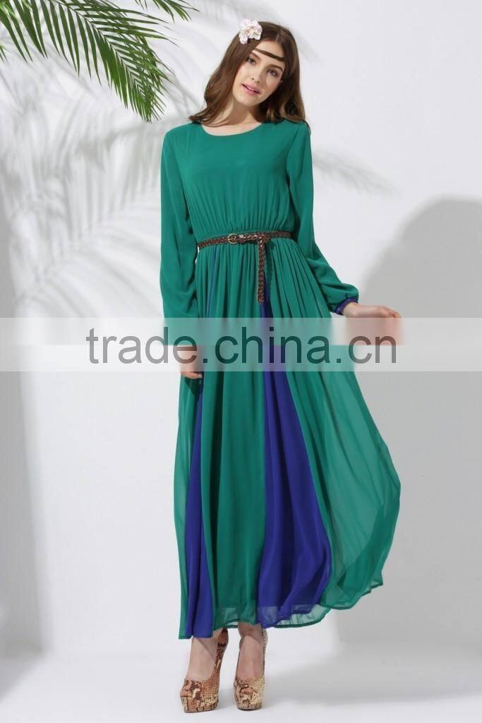Hot sales the Middle East summer women muslim long dress