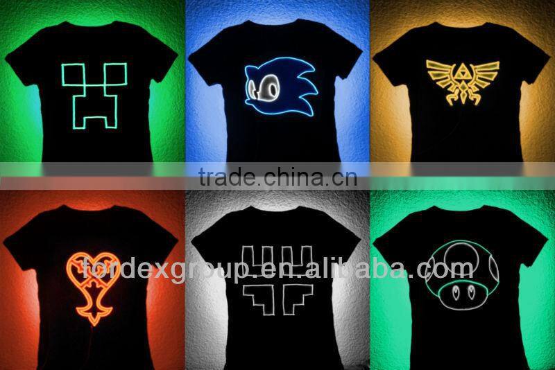 Newest Design Fashion EL T-Shirt with Low Price