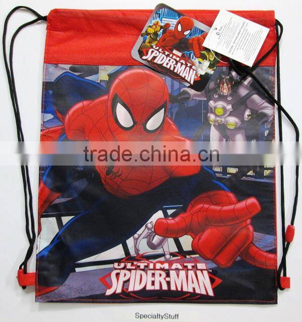 Super hero carton eco pp laminated non woven bag