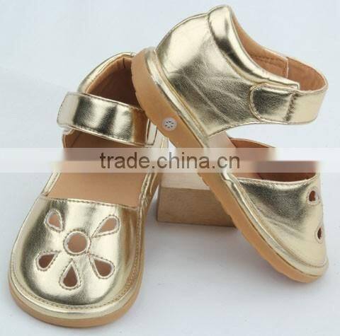 Wholesale high quality lovely fancy kids wholesale squeaky shoes