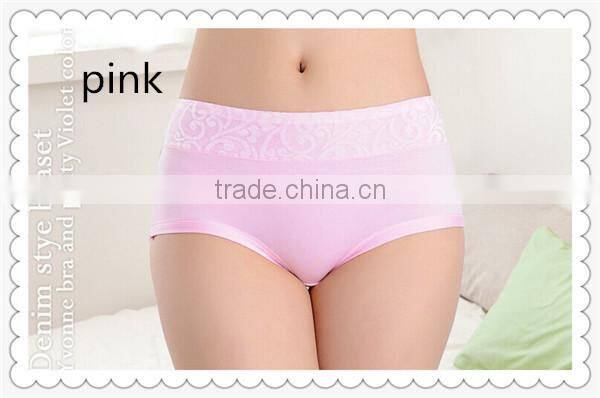 fashion new design bamboo fiber comfortable hipster underwear for women girls underwear,lady underwear
