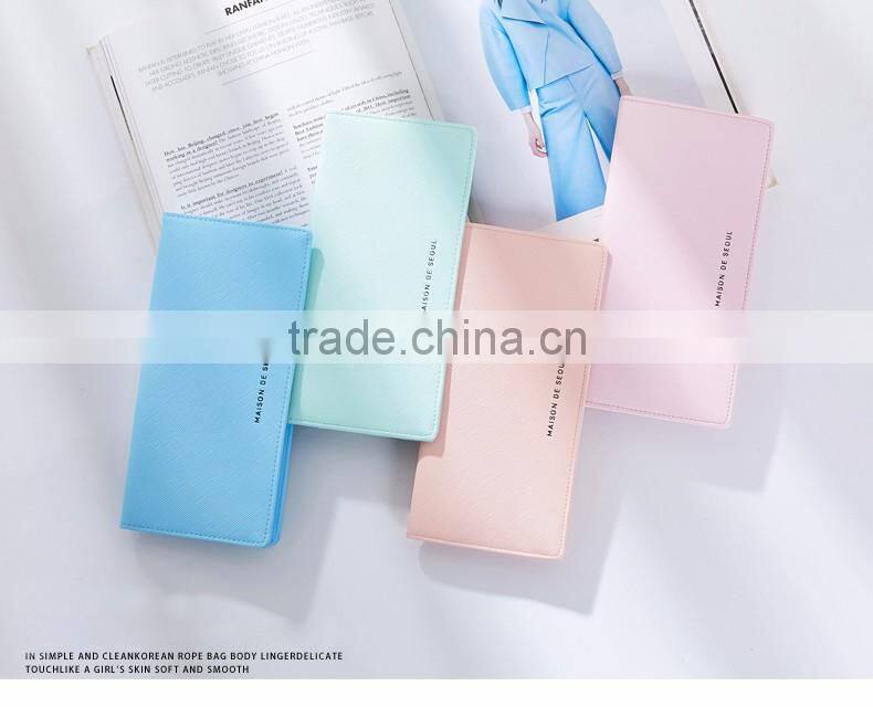 Wholesales New Design Fashion Large Space Card Holder Ladies Wallets For Promotion