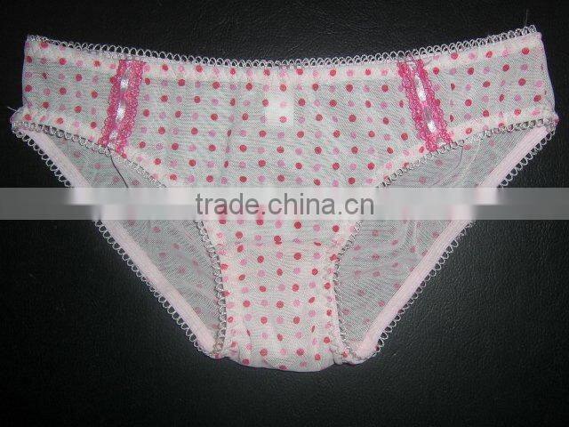 hot women underwear nylon emboridered lace panty smooth & soft feel