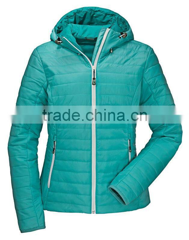 2016 women new fashion customized outdoor down jacket