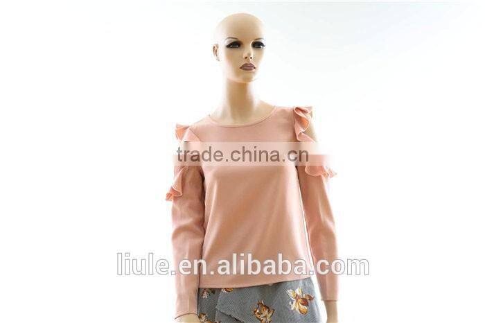 Fashionable ladies sexy blouse casual blouse for women