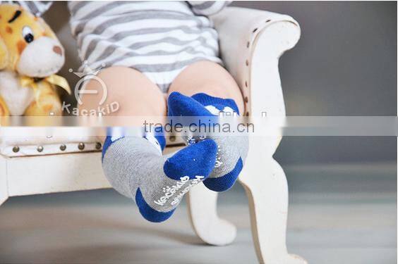 cute baby cotton socks, silicone print baby socks