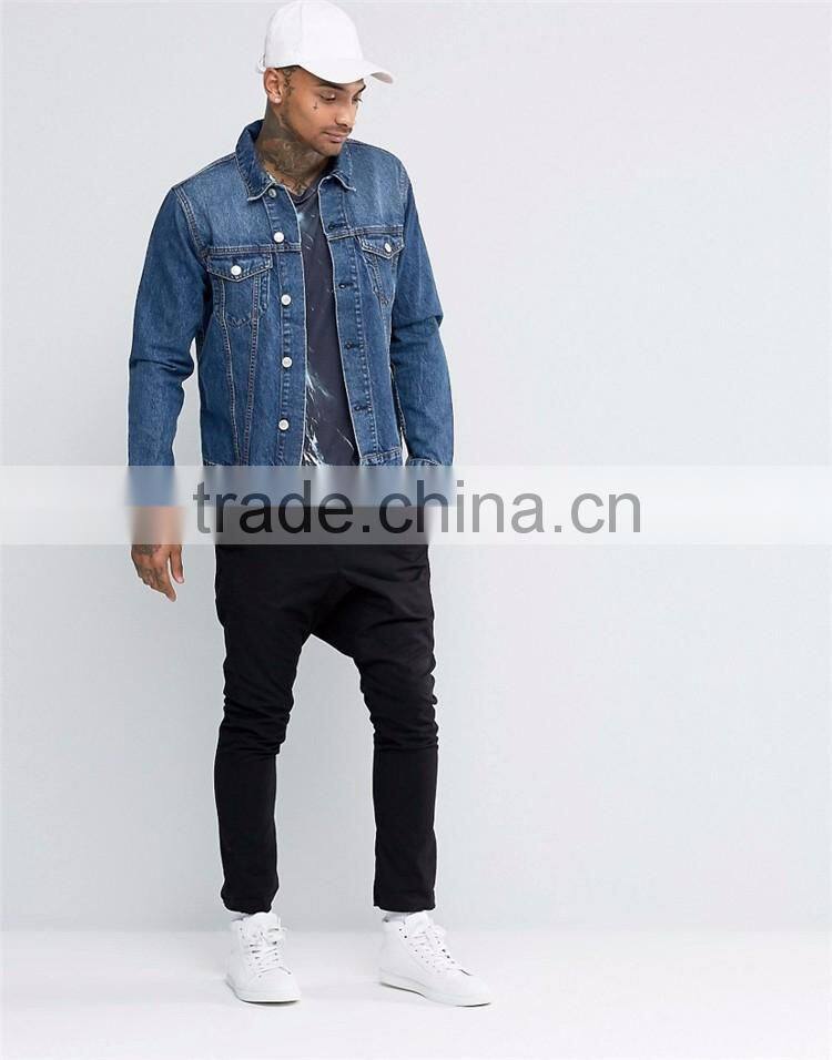 Shandao OEM custom warm winter long sleeve men plain dyed winter medical coat