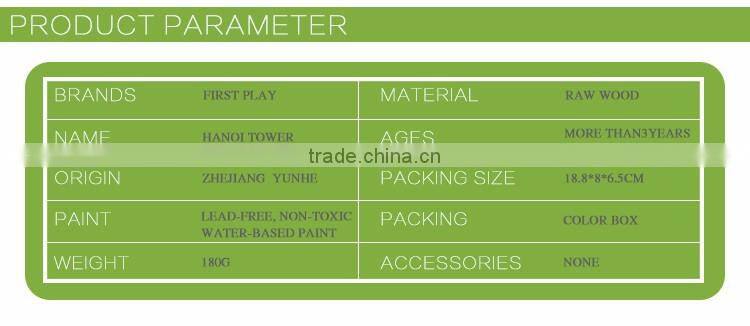 china toy manufacturer hot wholesale tower of hanoi toy in low price