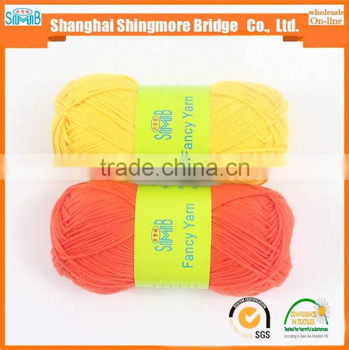 china eco friendly top wholesale cotton acrylic mixed yarn for baby knitting