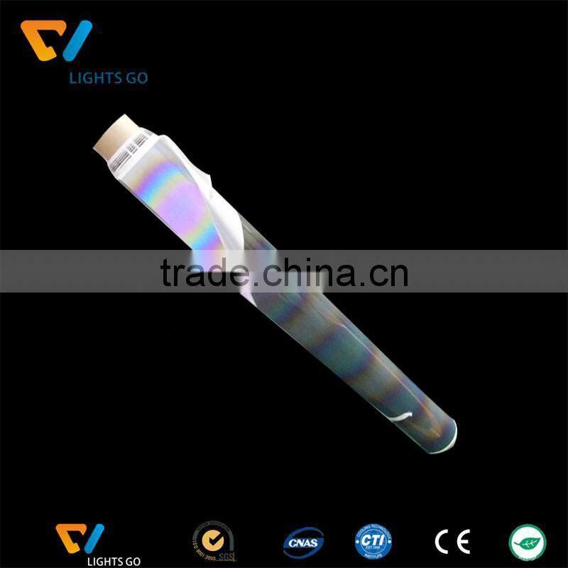 High visible colorful durable non-woven backing PU synthetic leather for shoes