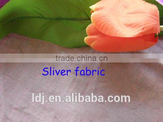 100% silver antibacterial fabric silver fiber conductive gloves touch screen gloves