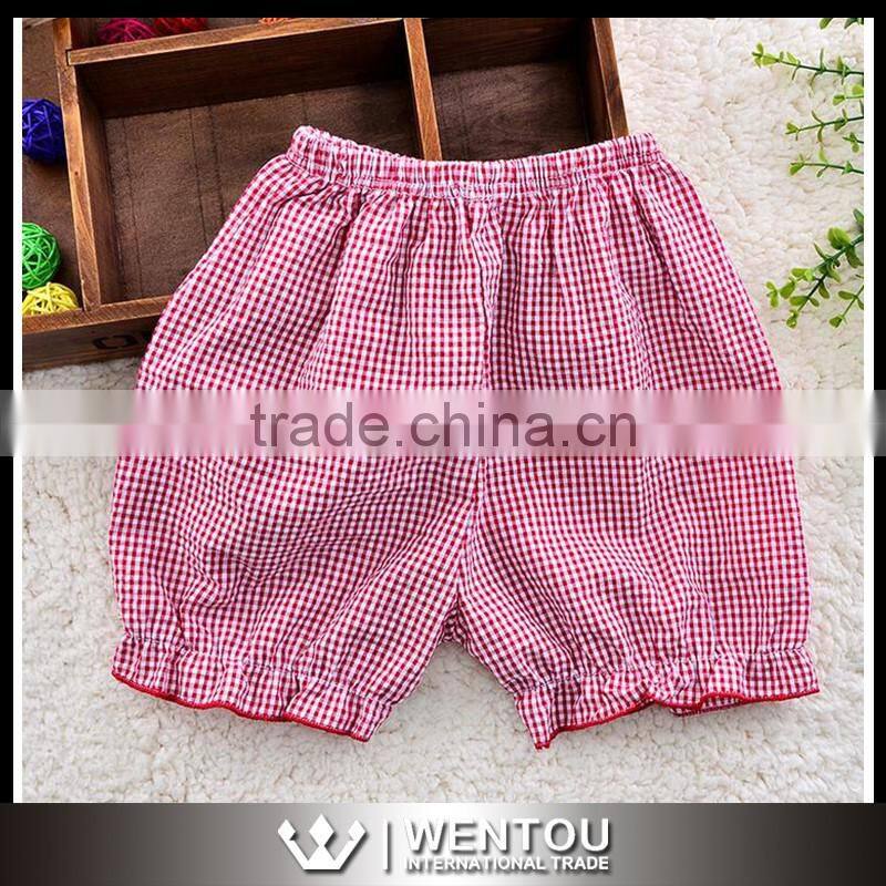 2016 New Arrival Seersucker Shorts For Children