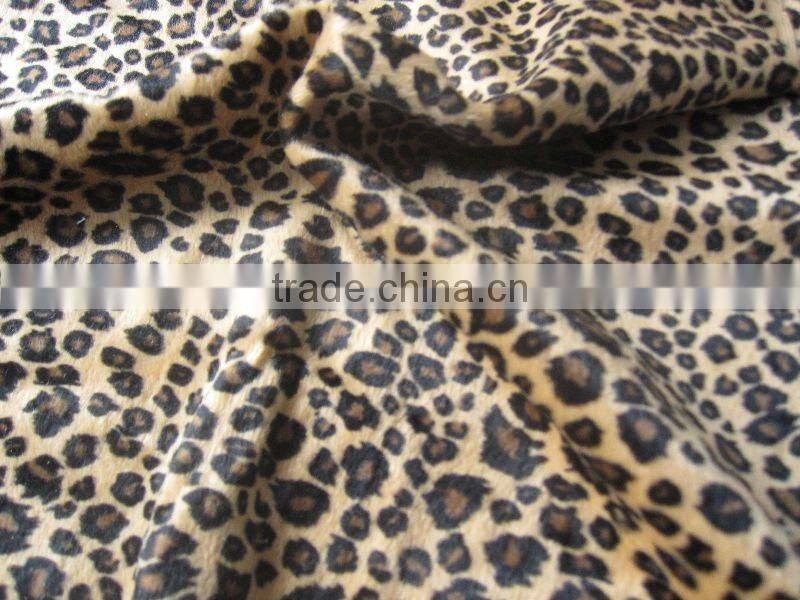 100% Polyester Printed velboa fabric JL-52