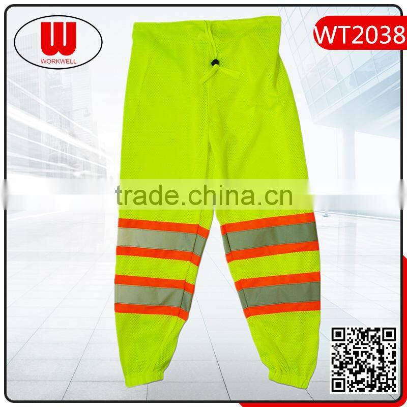 wholesale reflective workwear mesh pants