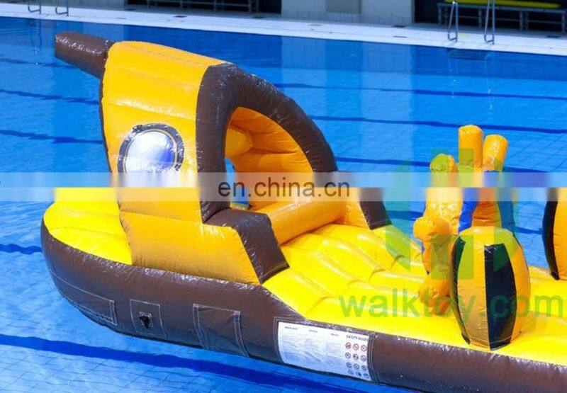 HI 0.65mm pvc pool water park, adults fun inflatable water park