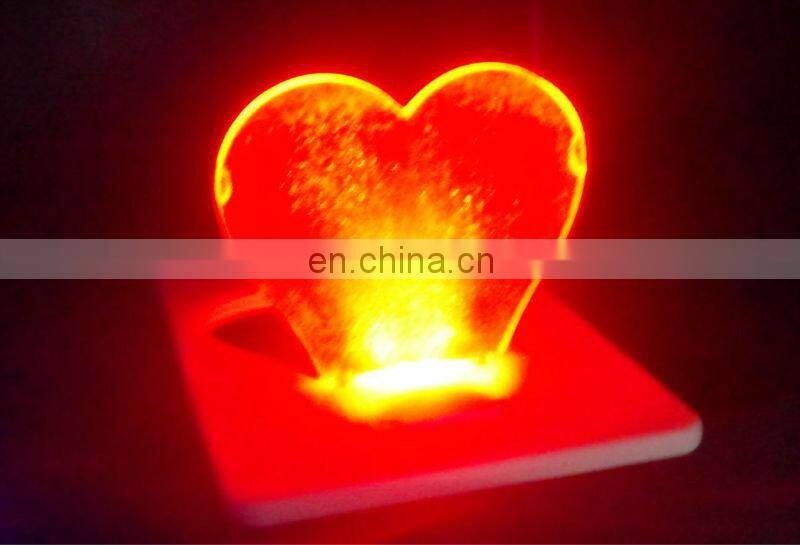 Christmas mini card led light portable led light led light in pocket