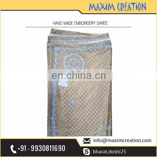 2017 New Arrival Gorgeous Semi Bridal Fashion Saree