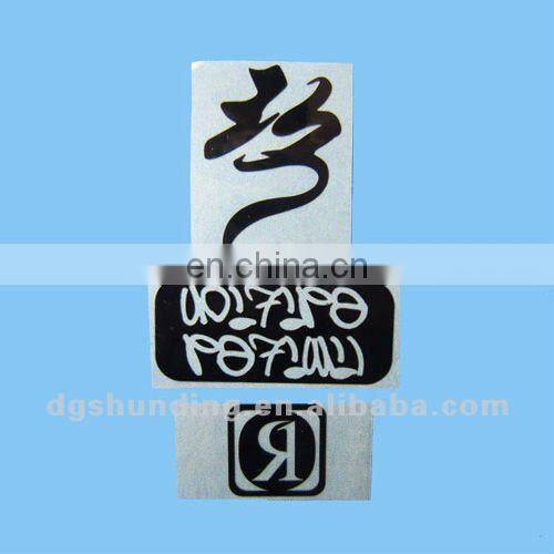 customized festivel wall nickle stickers