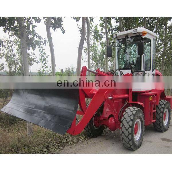 Latest China ZL16F mini snow pusher skid steer
