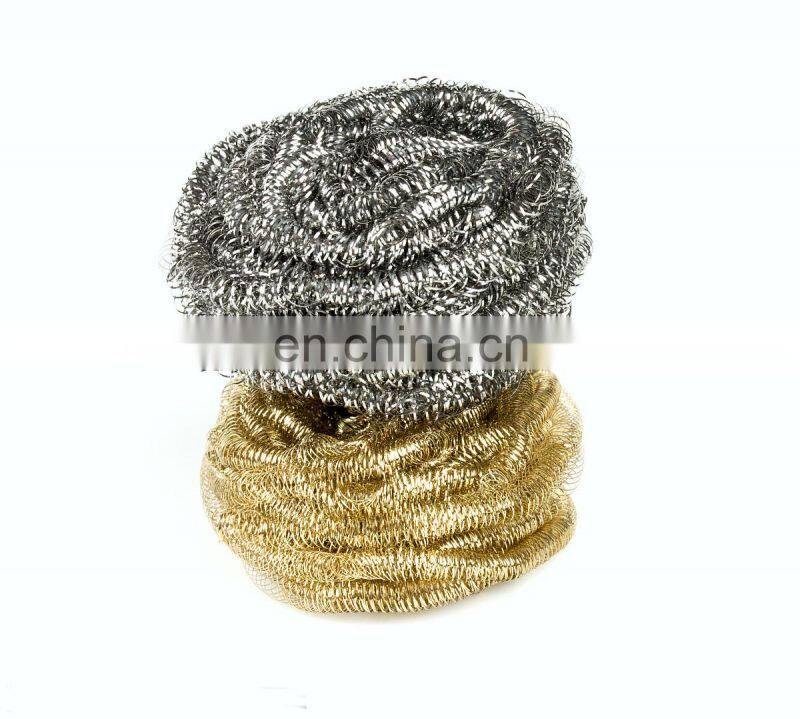 0.13mm Kitchen galvanized/ Stainless Steel Scrubber Wire for Dish Washing