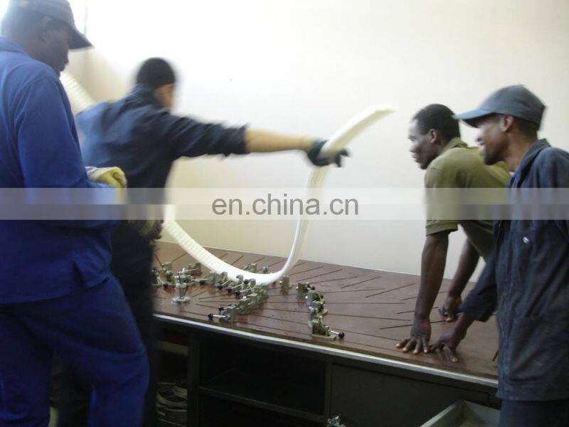 PVC window door assembly machine for arch bending profiles