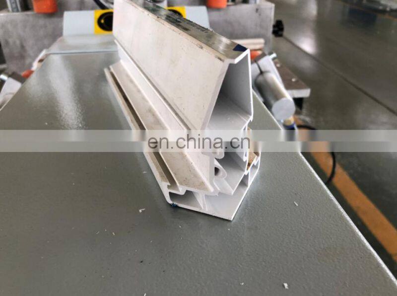 Mullion Cutting Saw for PVC Profile SVJ-45 PVC Window Door Cutting Machine PVC Mullion V Shape Cutting Saw