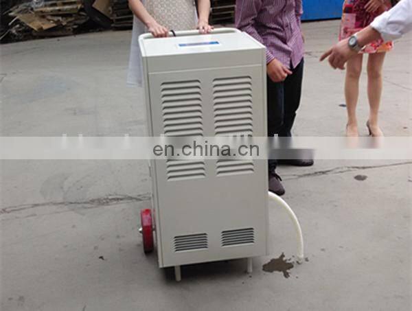 Handpush dehumidifier with two strong wheels
