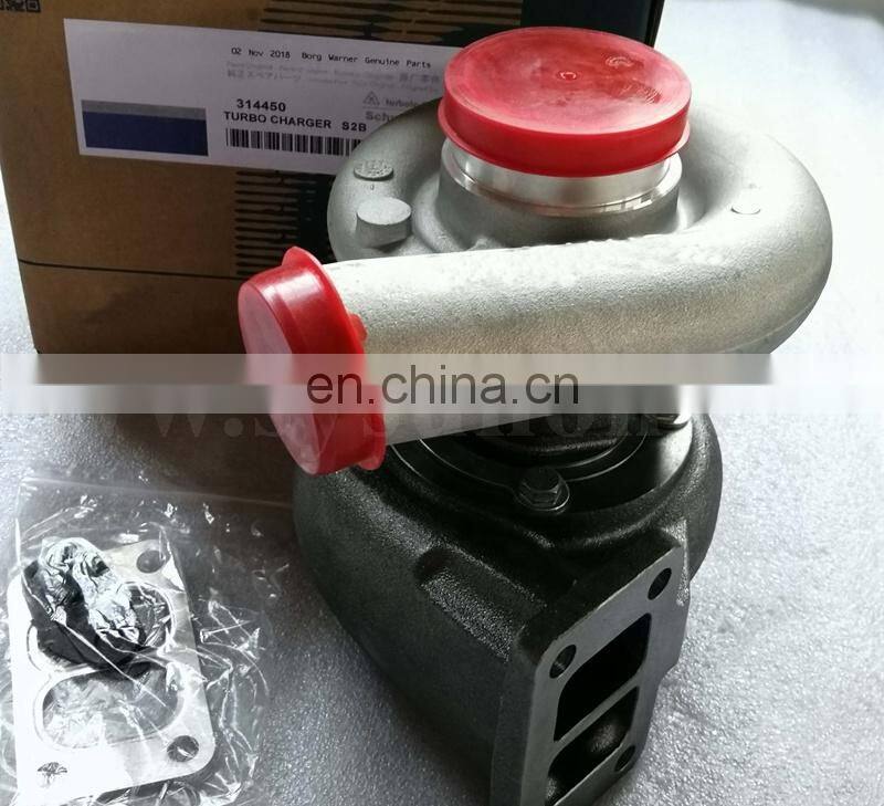 Construction machinery diesel S2B engine part turbocharger 314450 315982
