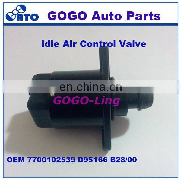 Idle Air Control Valve for OPEL/RENAULT OPEL/RENAULT OEM 7700102539, 8200299241, 8200692605 D95166 B28/00