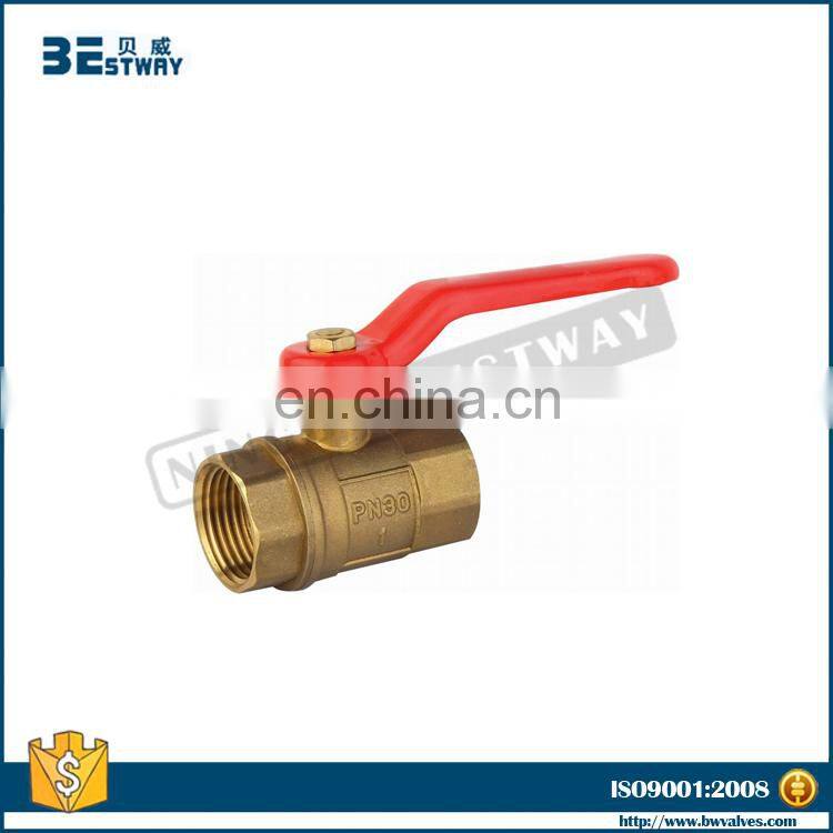 L Port T Port Brass Ball Valve with Lever Handle