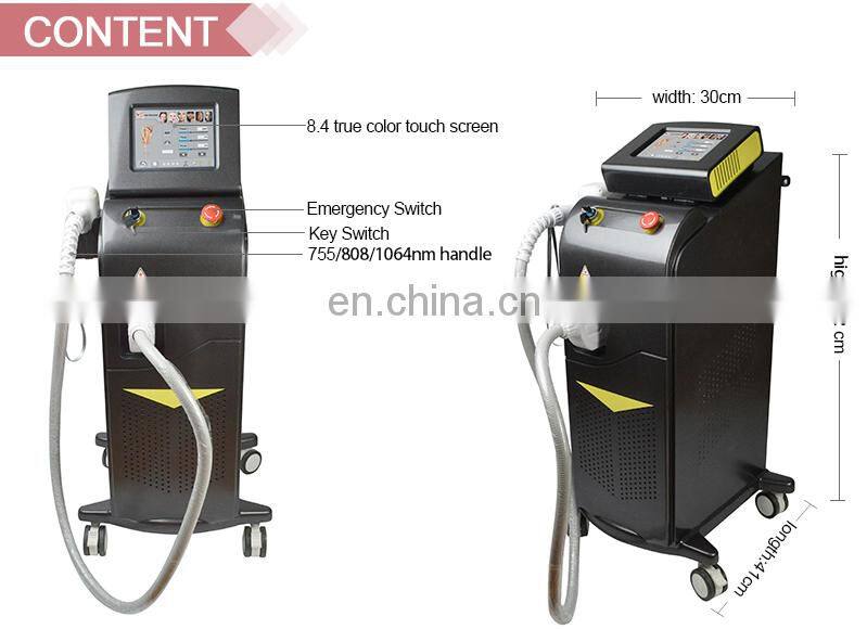 Alma Soprano ICE 808 hair removal machine Israel Germany laser