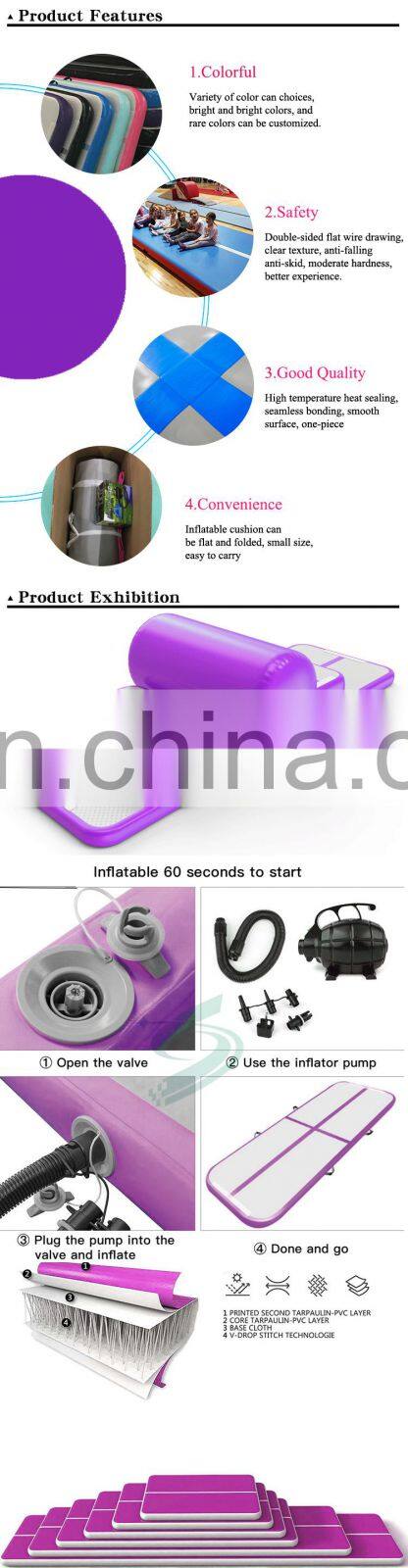 Wholesale Air FloorTrack Bounce Jumping Sports Tumbling Inflatable Air Tumble Gymnastics Gym Equipment Mat Mats Airtrack