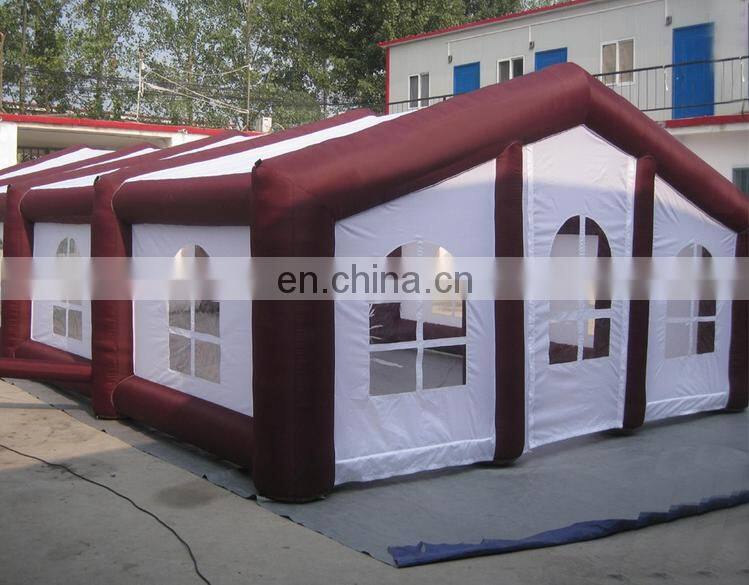 China factory sale half transparent inflatable dome tent,inflatable bubble tent,inflatable igloo tent with good price