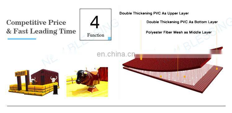 Inflatable Christmas Rudolf Rocking Rodeo Reindeer Hire/InflatableMechanicalBull Riding Machine/Inflatable Rodeo Bull Hire