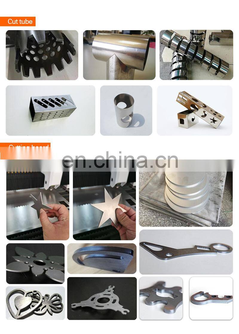 Professional Metal Sheet and pipe Processing Laser Cutting Machine Model