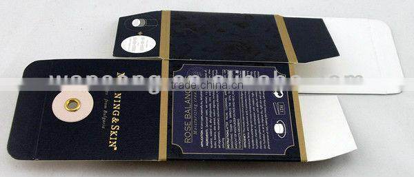black special design paper box