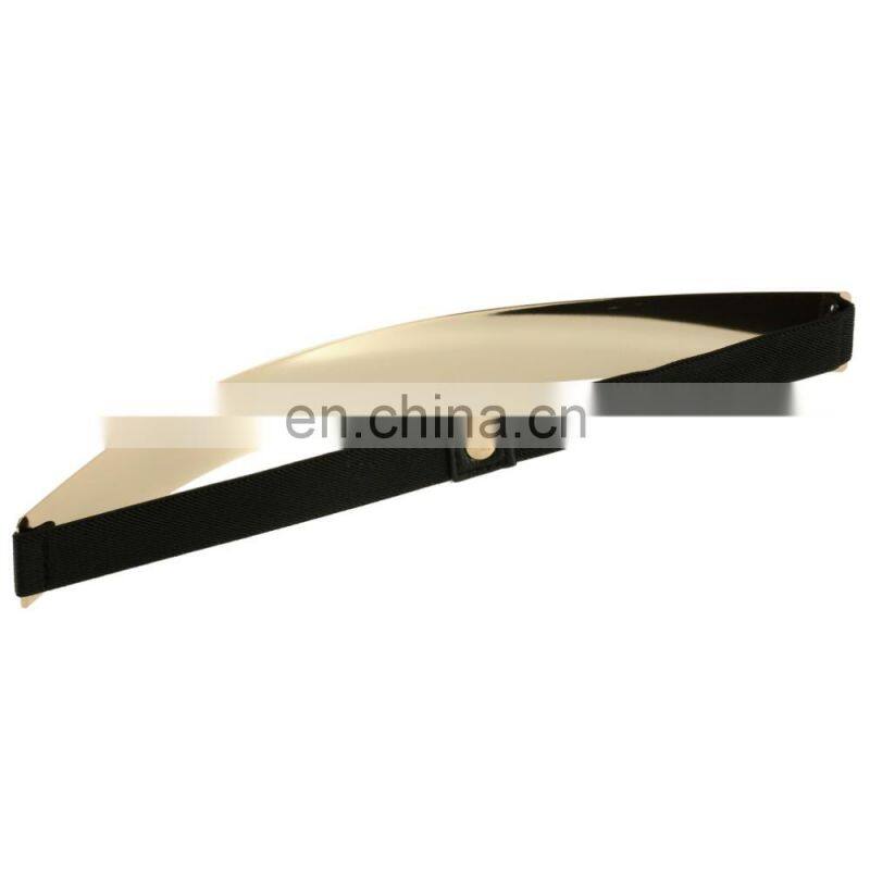 Elastic Metal Waist Slimming Belt Metallic Bling Gold Plate slim Simple fashion Band Waist Support Belt